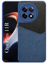 For OnePlus 11R Back Cover Case  (Dual PU Leather Stitch | Professional Minimalist | Soft and Flexible)