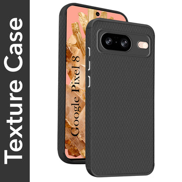 For Google Pixel 8 Back Cover Case (Liquid Silicone | Side Grip | Camera Protection)