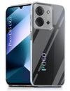 For Poco C85 5G Back Cover Case Silicone (Clear Shockproof Case with Camera Protection | Soft and Flexible | Transparent)