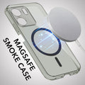 For Oppo A5X Back Cover Case Lifetime Anti-Yellow MagSafe Compatible Clear (Sleek Hard Crystal | Shockproof and Camera Protection)