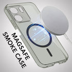 For Oppo A5X Back Cover Case Lifetime Anti-Yellow MagSafe Compatible Clear (Sleek Hard Crystal | Shockproof and Camera Protection)