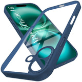 For Apple iPhone 16 Back Cover Case (Lifetime Anti Yellow | Anti Scratch | Crystal Clear Shockproof)