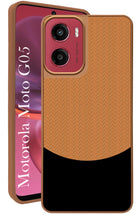 For Motorola Moto G05 Silicone Finish Back Cover Case (Premium Minimalist Professional Feel | Camera Protection Bump)