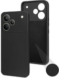 For Realme P4 Pro Back Cover Case (Matte Finish Silicone with Inside Fiber Cloth)