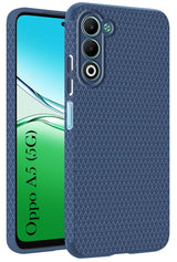 For Oppo A5 5G Back Cover Case (Liquid Silicone | Side Grip | Camera Protection)