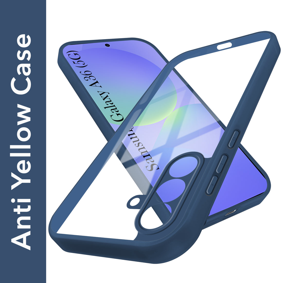 For Samsung Galaxy A36 5G Back Cover Case (Lifetime Anti Yellow | Anti Scratch | Crystal Clear Shockproof)