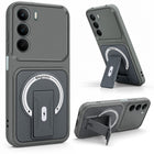 For Realme C75 5G Back Case Cover Metallic (Hybrid Armor Kickstand | MagSafe Compatible | Camera Protection Shockproof)