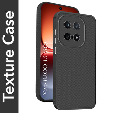 For Vivo iQOO 15 5G Back Cover Case Liquid Silicone (Camera Protection | Side Grip Texture | Soft and Flexible)
