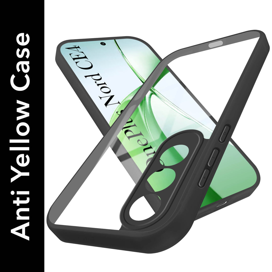 For Oneplus Nord CE 4 Back Cover Case (Lifetime Anti Yellow | Anti Scratch | Crystal Clear Shockproof)