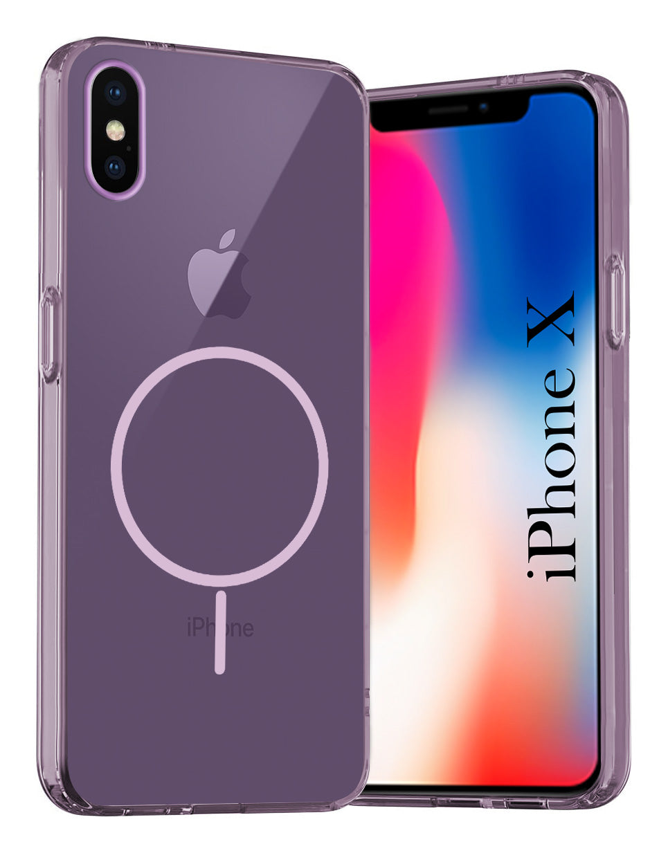 For Apple iPhone X Back Cover Case Silicone (Slim Paper Thin | Camera Protection Bump | Minimalist Professional | Soft Flexible)