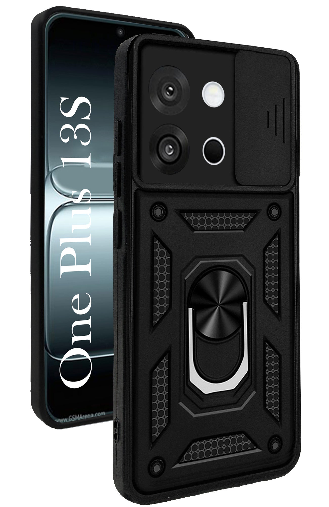 For OnePlus 13S Back Cover Case (Hybrid Dual Armor Polycarbonate)