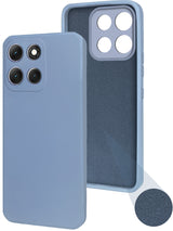 For Motorola Moto G86 Power Back Cover Case (Matte Finish Silicone with Inside Fiber cloth)