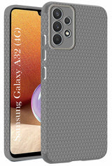 For Samsung Galaxy A32 4G Back Cover Case (Liquid Silicone | Side Grip | Camera Protection)