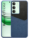 For Realme C73 Back Cover Case (Dual PU Leather Stitch | Professional Minimalist | Soft and Flexible)