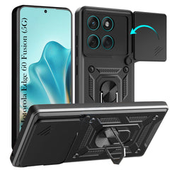 For Motorola Moto Edge 60 Fusion Back Cover Case (Hybrid Dual Armor Polycarbonate)