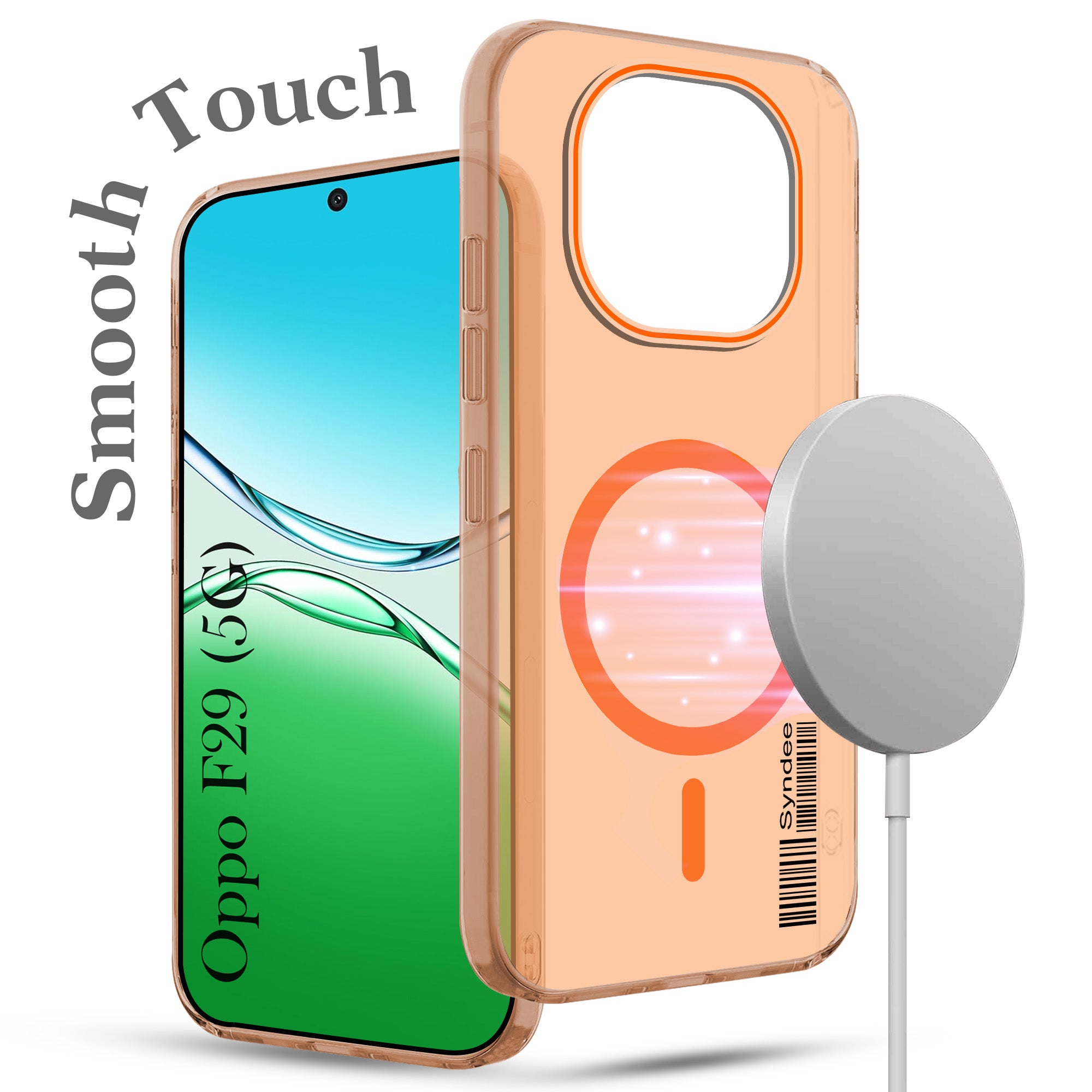 For Oppo F29 Back Cover Case (Soft Touch | Camera Bump Protection | MagSafe Compatible | Matte Finish)
