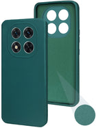 For Xiaomi Poco X7 Back Cover Case (Matte Finish Silicone with Inside Fiber cloth)