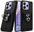 For Redmi Note 14 5G | Redmi Note 14 SE Back Cover Case (Shockproof Polycarbonate Dual Layer Hybrid Armor)