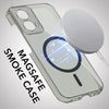 For Motorola Moto G96 Back Cover Case Lifetime Anti-Yellow MagSafe Compatible Clear (Sleek Hard Crystal | Shockproof and Camera Protection)