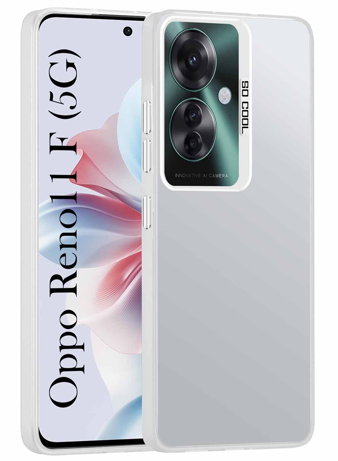 For Oppo Reno11 F 5G | Oppo Reno 11F 5G Hard Back Cover Case (Velvet Touch | Professional Glossy Finish | Camera Protection Bump)