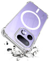 For Realme 16 Pro Back Cover Shockproof Crystal-Clear (Magsafe Wireless Support | Drop & Camera Protection | Hard Polycarbonate)