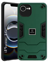 For iPhone 16e Back Cover Case (Hybrid Armor | Slim Dual Layer | Shockproof Lightweight)