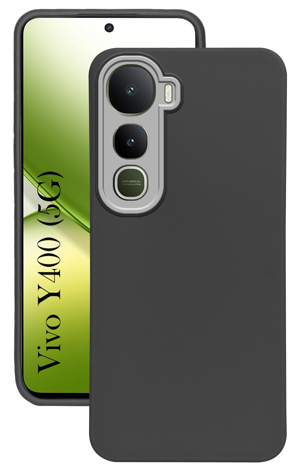 For Vivo Y400 Back Cover Case (Dual Colour |Full Camera Protection | Sleek and Professional)