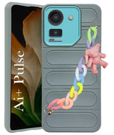 For Ai+ Pulse Back Cover ( Silicone Clear Shockproof Case with Camera Protection and Dust Plugs | Transparent)