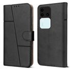 For Vivo V30 Pro 5G Flip Cover Case (Stitched Leather with Magnetic Closure)
