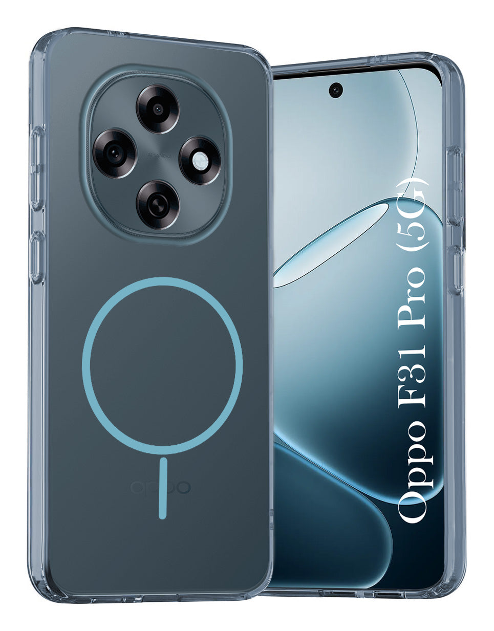 For Oppo F31 Pro Back Cover Case Silicone (Slim Paper Thin | Camera Protection Bump | Minimalist Professional | Soft Flexible)