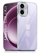 For OnePlus 15R Back Cover Case Silicone (Clear Shockproof Case with Camera Protection | Soft and Flexible | Transparent)