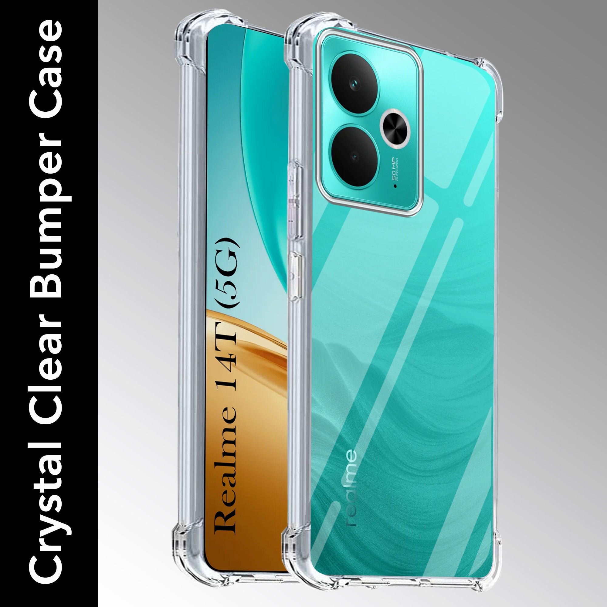 For Realme 14T  Back Cover (Drop & Camera Protection | Hard Polycarbonate)