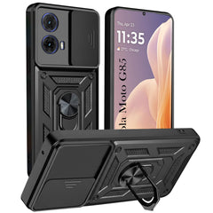 For Motorola Moto G85 5G Back Cover Case (Hybrid Dual Armor Polycarbonate)