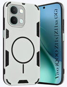 For iQOO Z11x | iQOO Z11xa 5G Back Cover Case (Slim Hybrid Armor | Shockproof Camera Protection | Rugged Dual Layer)