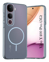 For Vivo Y400 Pro Back Cover Case Silicone (Slim Paper Thin | Camera Protection Bump | Minimalist Professional | Soft Flexible)