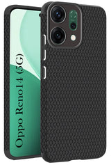 For Oppo Reno14 5G | Oppo Reno 14 5G Back Cover Case  (Liquid Silicone | Side Grip | Camera Protection)