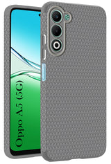 For Oppo A5 5G Back Cover Case (Liquid Silicone | Side Grip | Camera Protection)