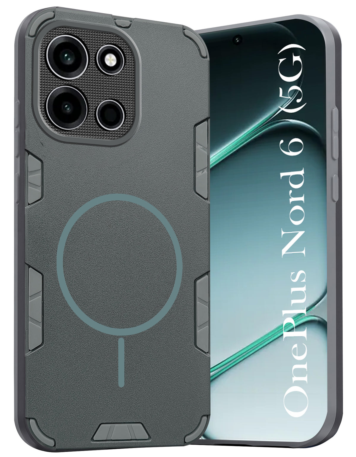 For OnePlus Nord 6 Back Cover Case (Slim Hybrid Armor | Shockproof Camera Protection | Rugged Dual Layer)