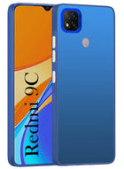 For Redmi 9C Hard Back Cover Case (Velvet Touch | Professional Glossy Finish | Camera Protection Bump)