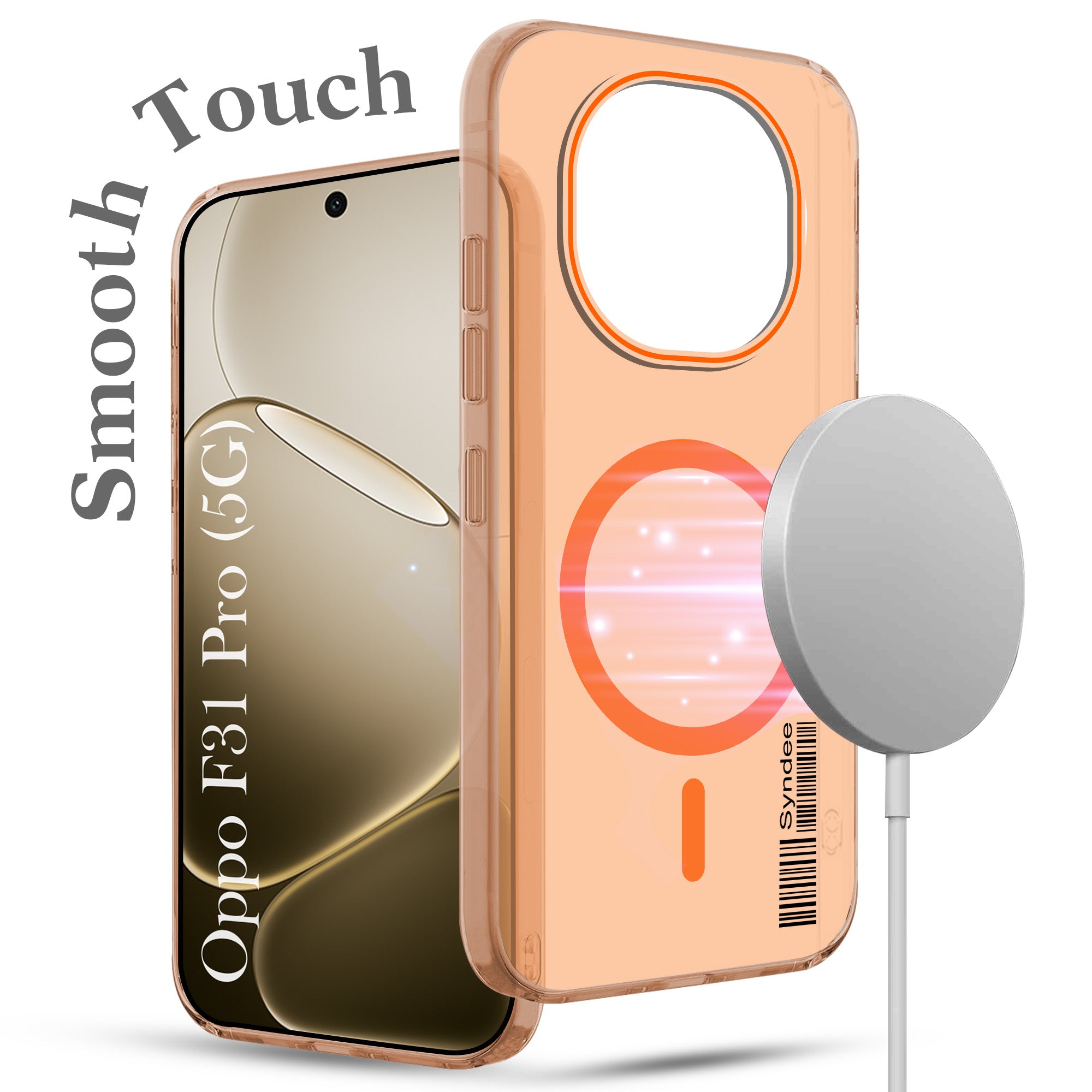 For Oppo F31 Pro Back Cover Case (Soft Touch | Camera Bump Protection | MagSafe Compatible | Matte Finish)