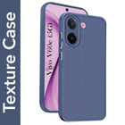 For Vivo V60e Back Cover Case Liquid Silicone (Camera Protection | Side Grip Texture | Soft and Flexible)