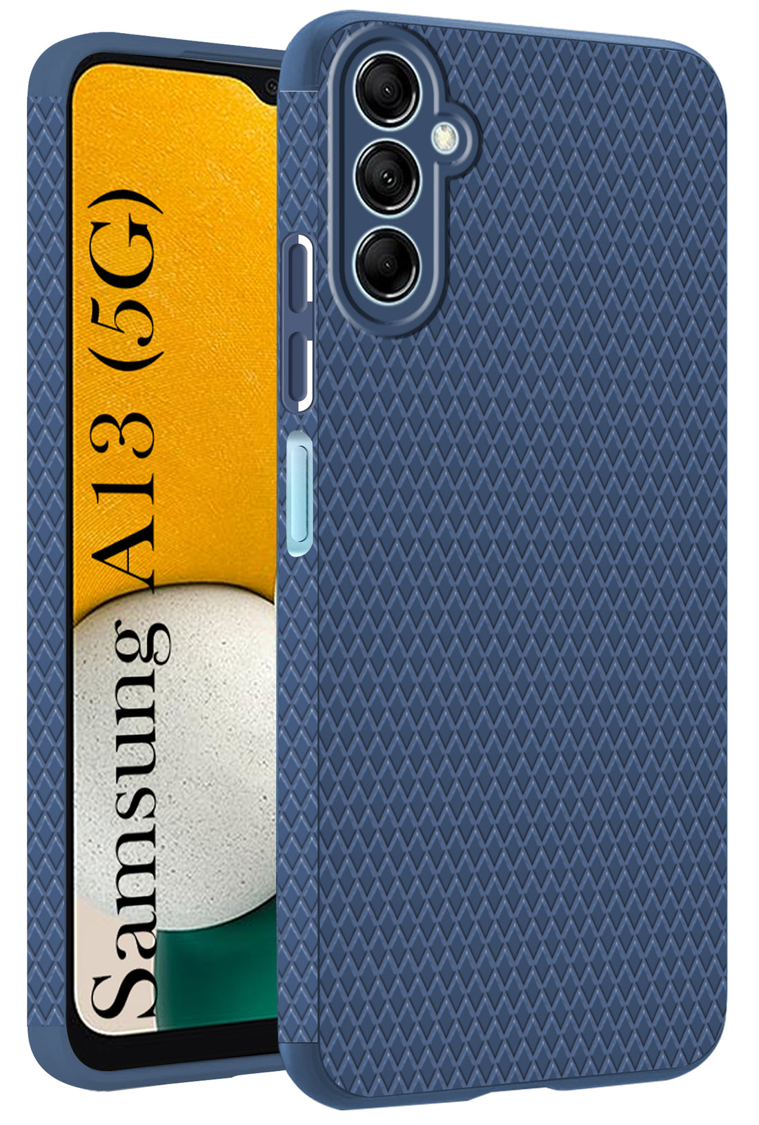 For Samsung Galaxy A13 5G Back Cover Case (Liquid Silicone | Side Grip | Camera Protection)