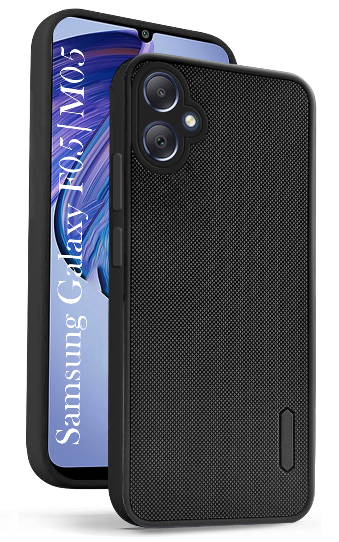 For Samsung Galaxy F05 | M05 Back Cover Case( Textured Grip Design | Camera Protection | Slim and Light Weight | Soft Touch and Feel )