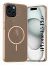 For Apple iPhone 15 Plus Back Cover Case Silicone (Slim Paper Thin | Camera Protection Bump | Minimalist Professional | Soft Flexible)