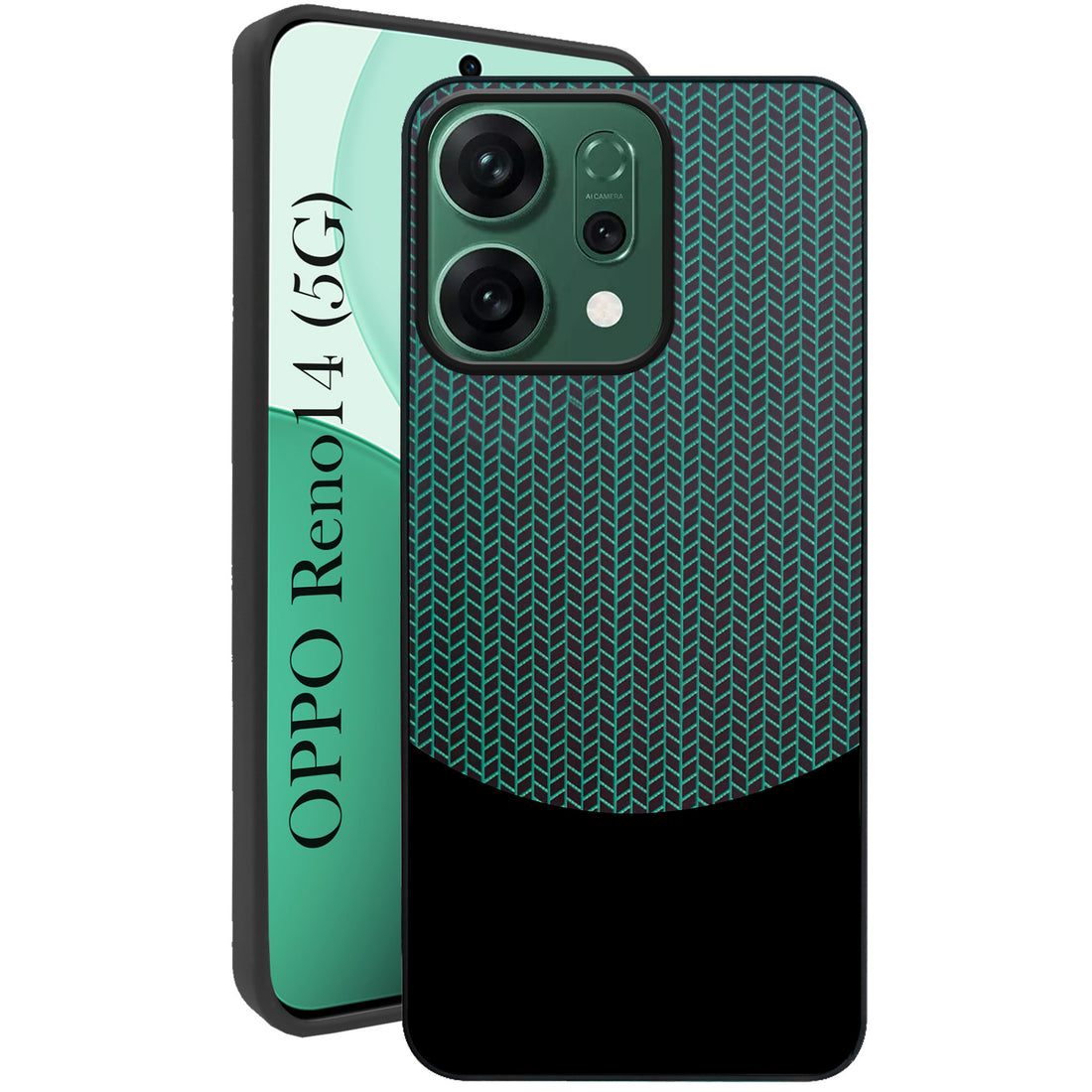 For Oppo Reno14 5G | Oppo Reno 14 5G Silicone Finish Back Cover Case (Premium Minimalist Professional Feel | Camera Protection Bump)