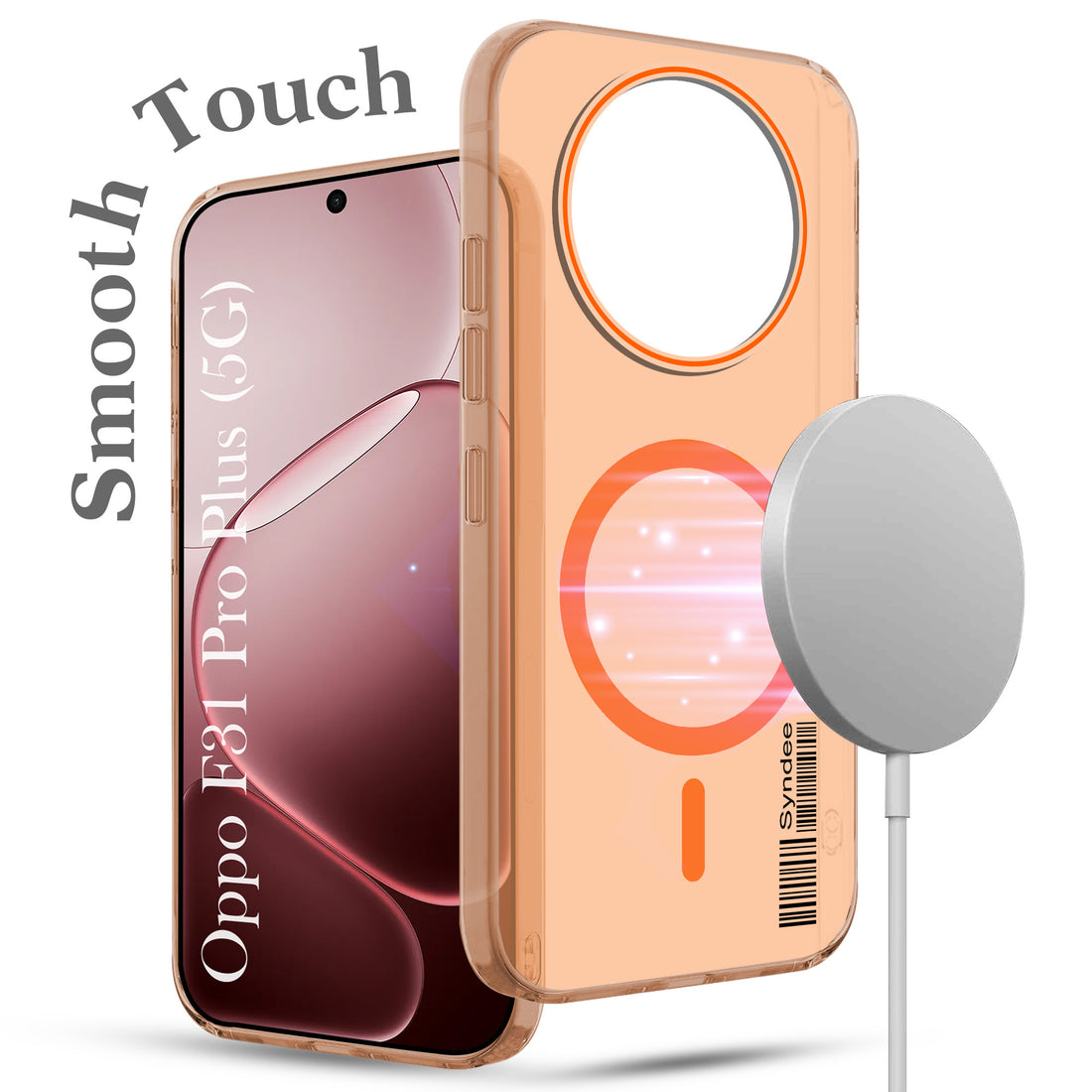 For Oppo F31 Pro Plus Back Cover Case (Soft Touch | Camera Bump Protection | MagSafe Compatible | Matte Finish)