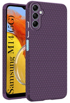 For Samsung Galaxy M14 5G Back Cover Case (Liquid Silicone | Side Grip | Camera Protection)