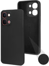 For Vivo Y31T 5G Back Cover Case (Matte Finish Silicone with Inside Fiber cloth)