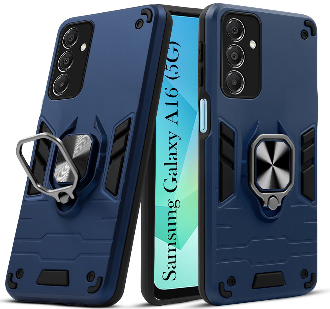 For Samsung Galaxy A16 5G Back Cover Case (Shockproof Polycarbonate Dual Layer Hybrid Armor)