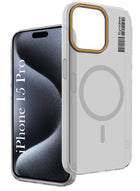 For Apple iPhone 15 Pro Back Cover Case (Soft Touch | Camera Bump Protection | MagSafe Compatible | Matte Finish)
